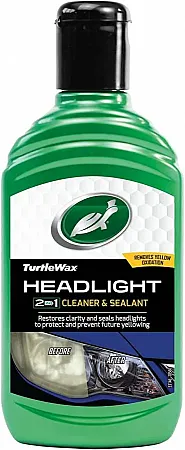 Turtle Wax Headlight Cleaner & Sealant Υγρό Επιδιόρθωσης Φαναριών 300ml