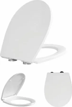 BORMANN BTW1040 Κάλυμμα Λεκάνης Τουαλέτας Soft Close 435x350mm