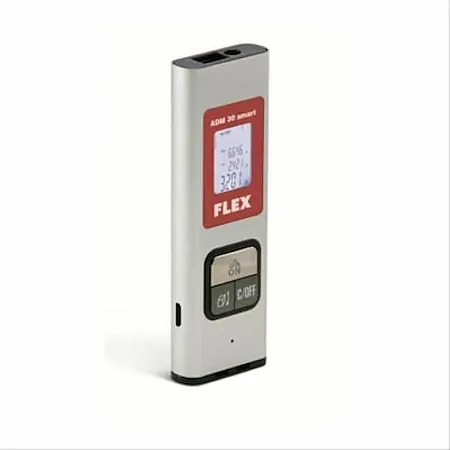 FLEX ADM 30 Smart Αποστασιόμετρο Laser Επαναφορτιζόμενο 30m 504599