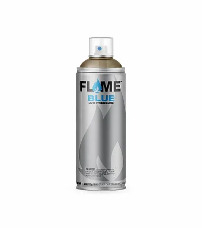 Cosmos Lac Flame Blue Σπρέι Graffiti Ακρυλικό με Ματ Εφέ Grey Beige 400ml FB734