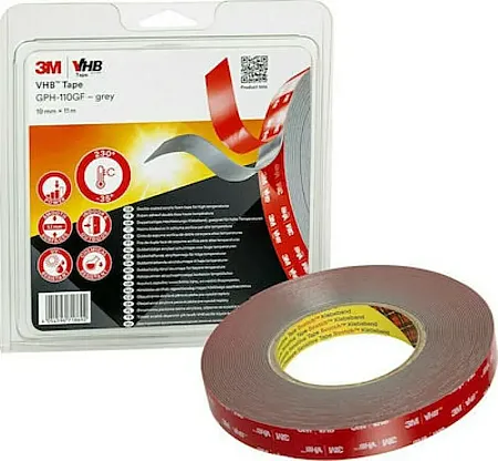 3M GPH 110GF Αυτοκόλλητη Ταινία Διπλής Όψης 12mmx3m