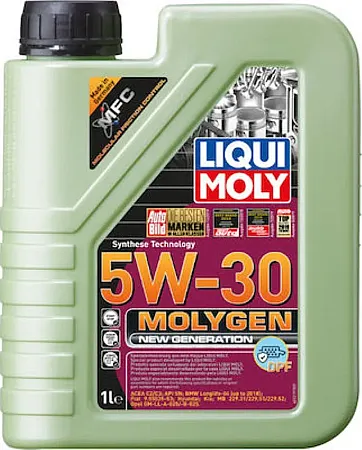 LIQUI MOLY 21224 Συνθετικό Λάδι Αυτοκινήτου DPF Molygen New Generation 5W-30 C2 1lt