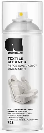 Cosmos Lac Σπρέι Καθαρισμού Υφασμάτων Textile Cleaner 400ml 752