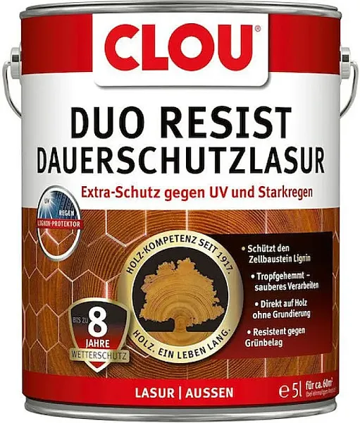 CLOU Duo Resist Βερνίκι Εμποτισμού Άχρωμο Νο 0 Ματ 750ml