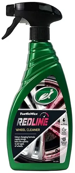 Turtle Wax Redline Wheel Cleaner Σπρέι Καθαρισμού για Ζάντες Αυτοκινήτου 500ml