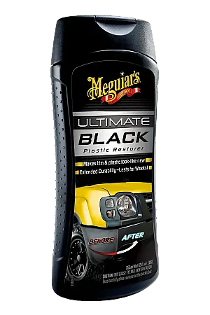 Meguiar's G15816 Ultimate Black Plastic Restorer (NEW-473ml+33%MORE)  Κρέμα Επαναφοράς Μαύρων Εξωτερικών Πλαστικών